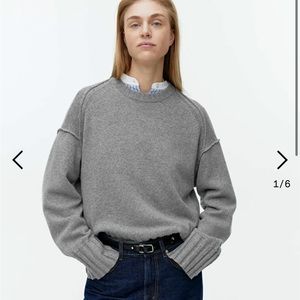 NWT Arket CREAM wool sweater, M